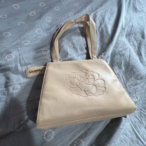 Beige Chanel Mini Bag
